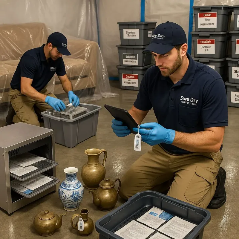 Content Protection and Restoration process in North Arlington, NJ