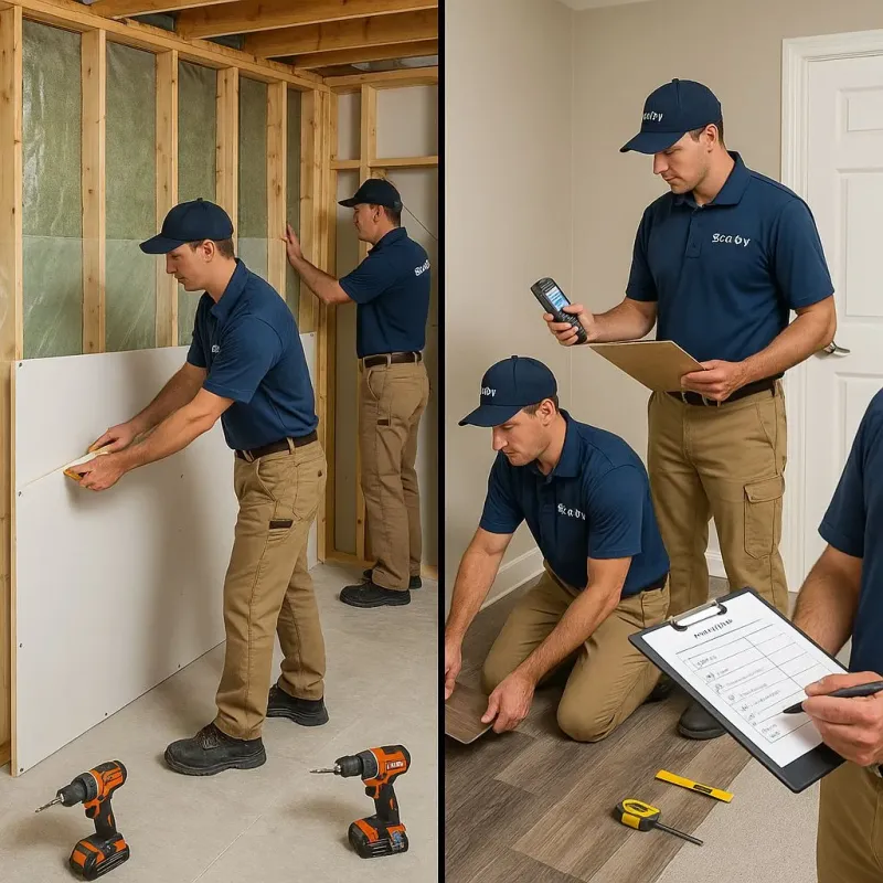 Repairs and Reconstruction process in North Arlington, NJ